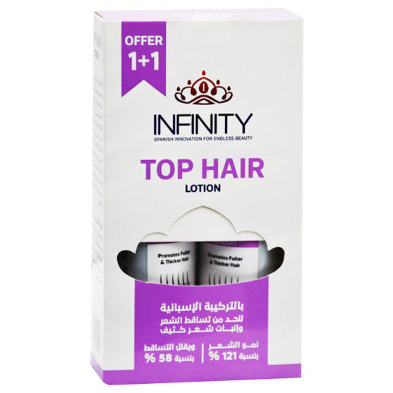 Infinity Top Hair Anti Hair Loss Lotion 2X120ml (Offer Pack) image number 0