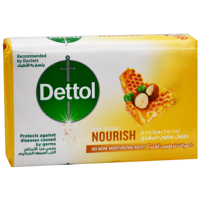 Dettol Anti Bacterial Nourish Soap 115gm image number 0