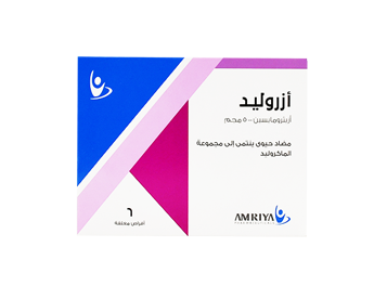 Azrolid 500mg 6 Film Coated Tablet image number 0