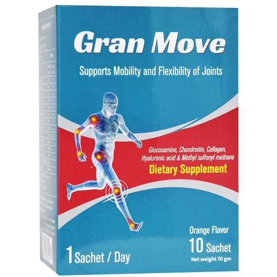 Gran Move Orange Flavor (7G/Sachet) 10 Sachets image number 0