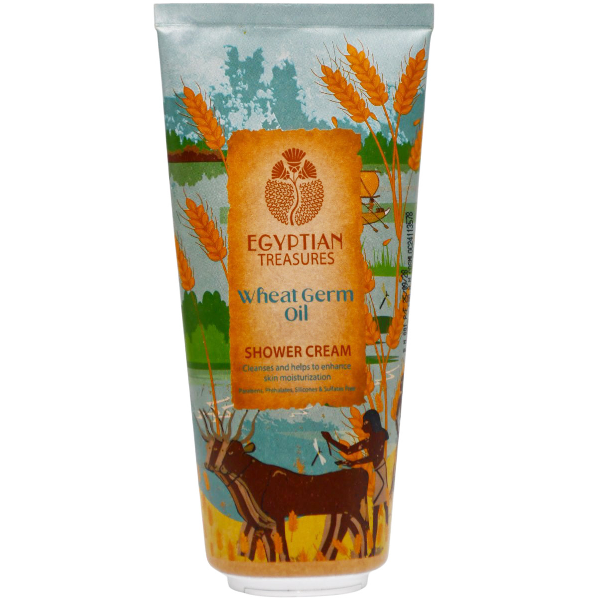 Egyptian Treasure Wheat Germ Oil Shower Cream 200ml image number 0