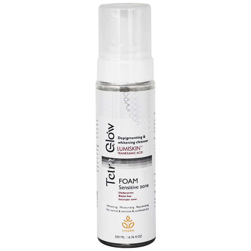 Tetra Glow Whitening Cleanser Foam For Sensitive Zone 200ml image number 0