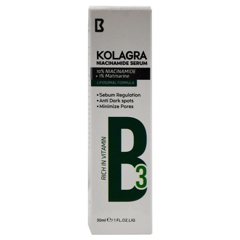 Kolagra Niacinamide Serum (Vitamin B3) Anti Dark Spots 30ml image number 0