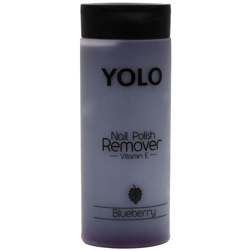 Yolo Nail Polish Remover Blueberry 135ml image number 0