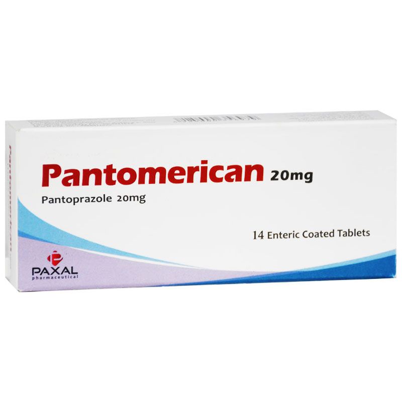 Pantomerican 20mg 14/Entric Coated Tablets image number 0