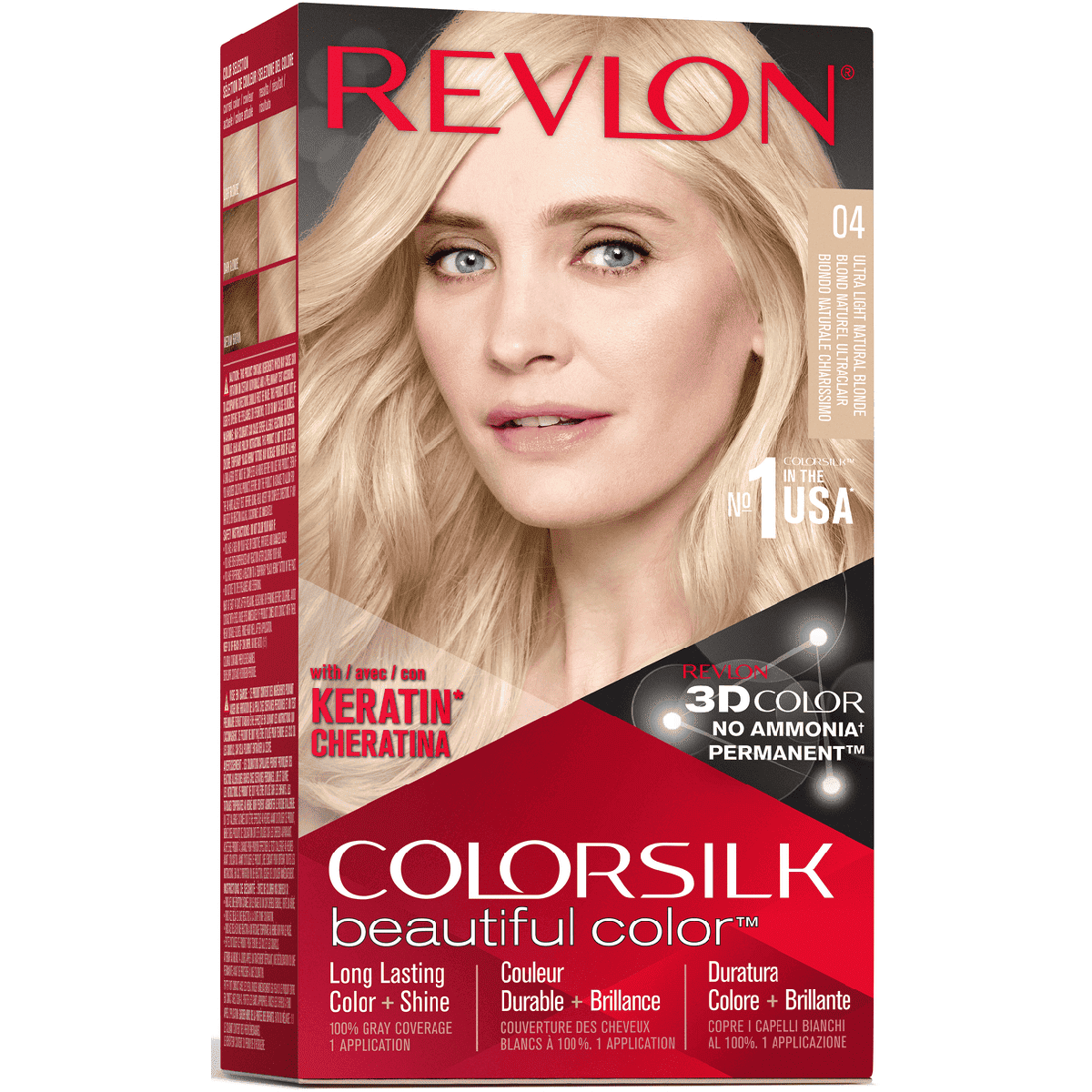 Revlon Colorsilk Ultra Light Natural Blonde/04 image number 0