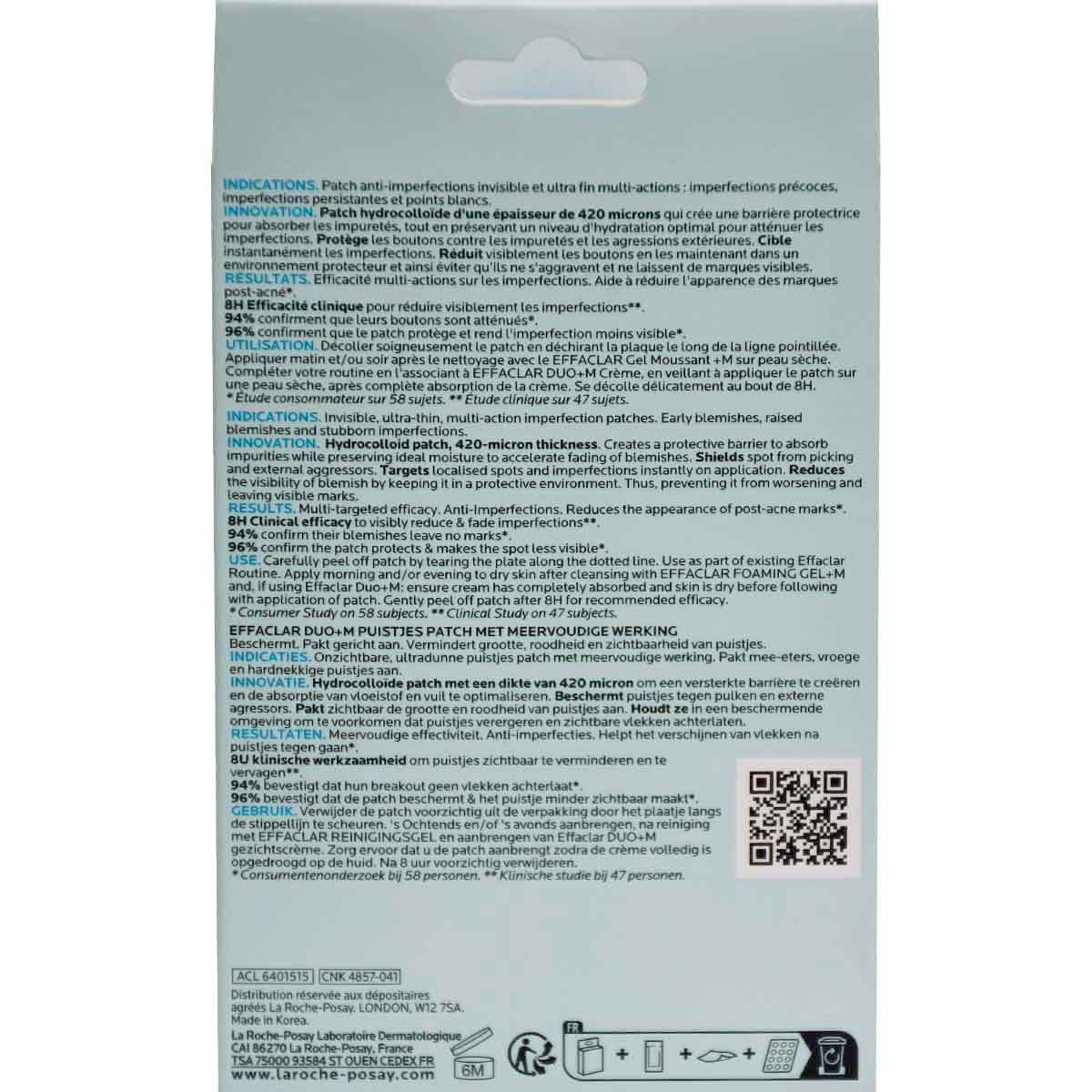 La Roche Effaclar Duo+M Patch 22 pieces image number 1