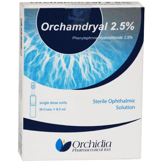 Orchamdryal 2.5%/0.5ml Eye Drop 10 Units image number 0