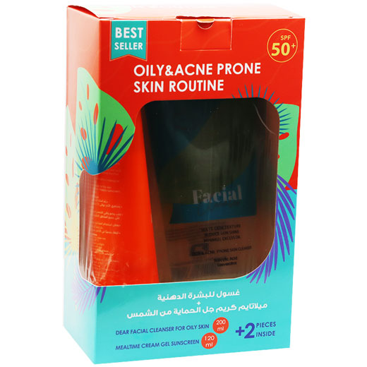 Melatime (50+) Cream gel 120ml+ Dear Cleanser 200ml (Offer Pack) image number 0