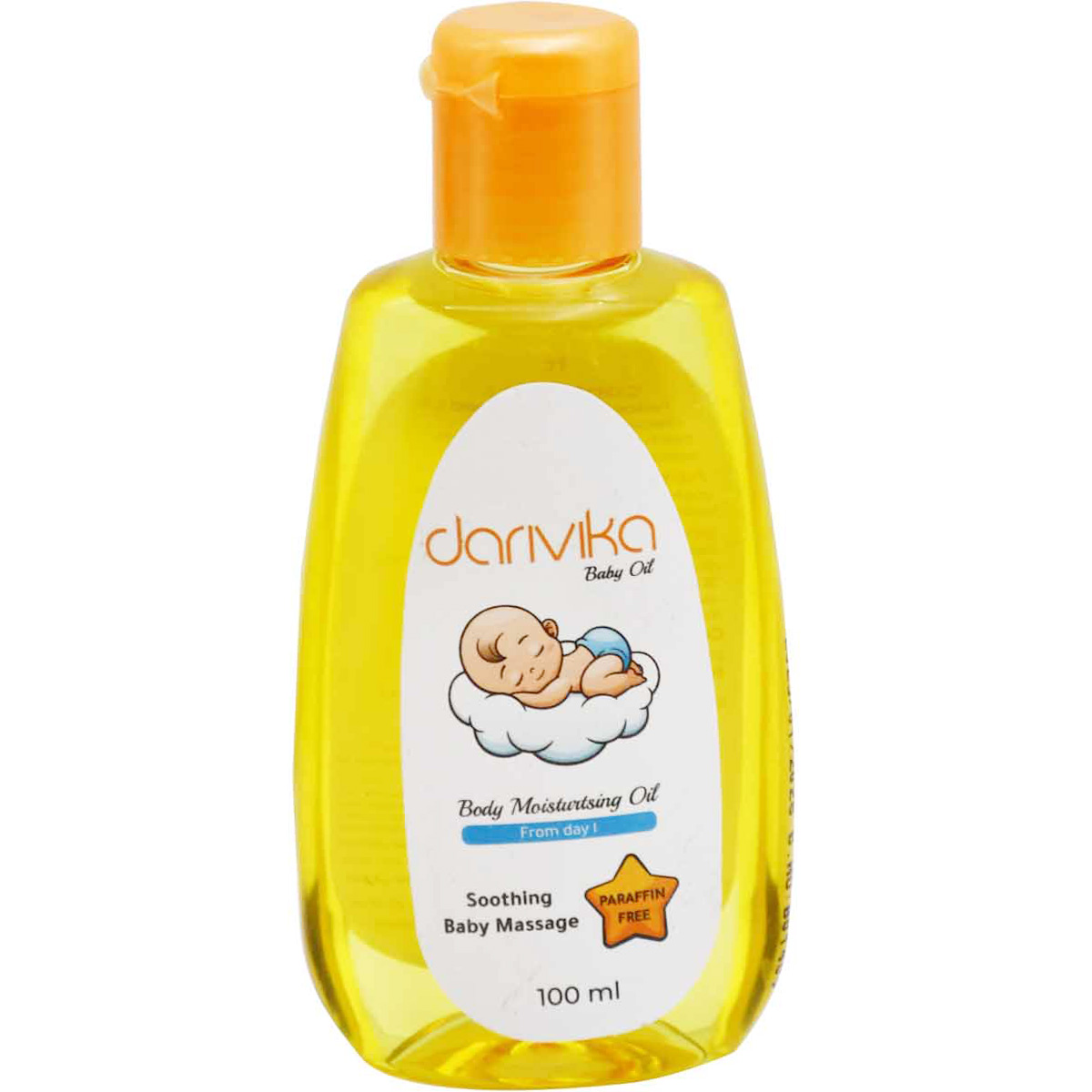 Darivika Baby Body Moisturizing Oil 100ml image number 0