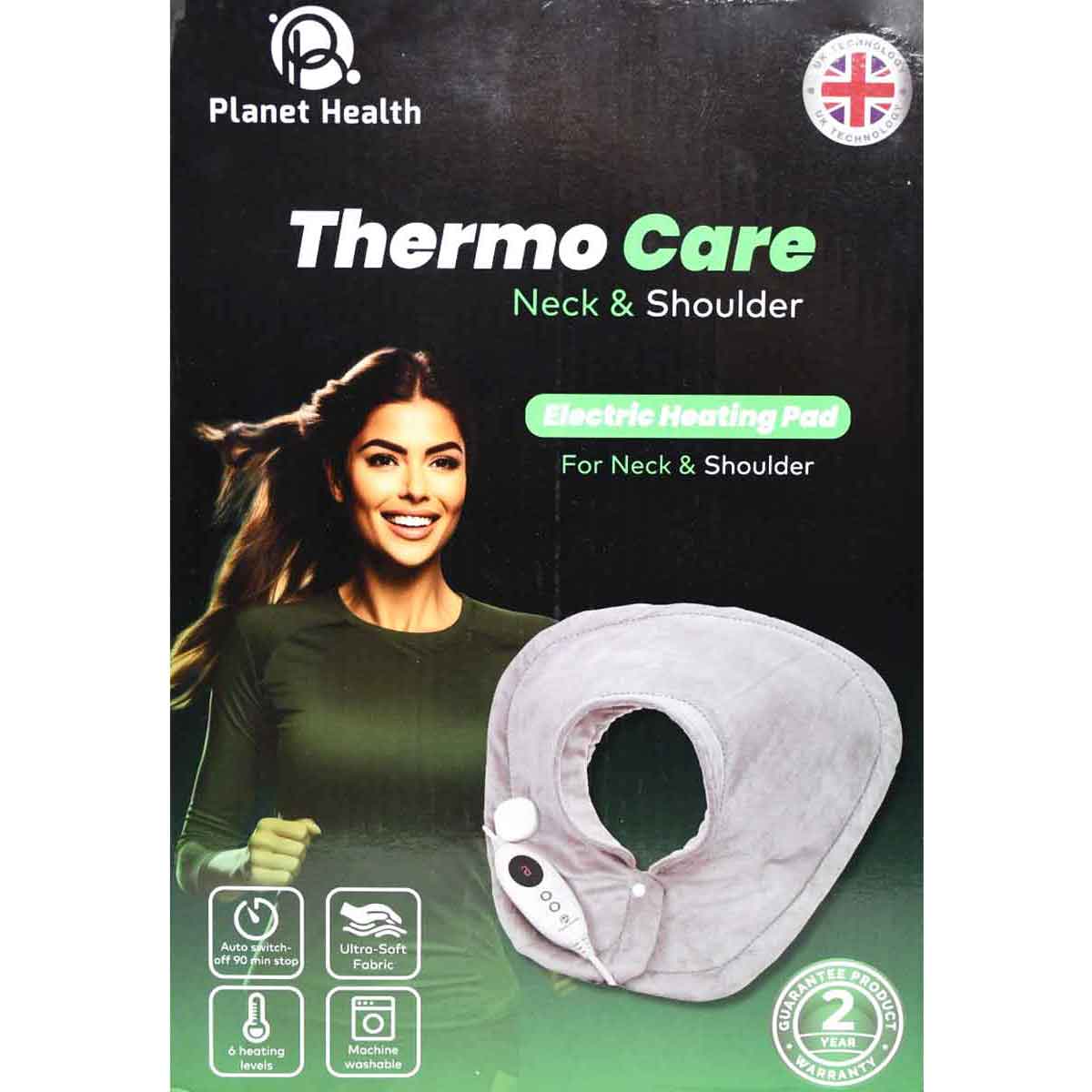 Planet Health Thermo Care Neck and Shoulder Electric Heating Pad image number 0