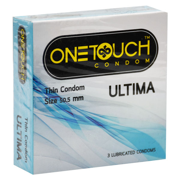 One Touch Ultima Sensitive Condoms 3pcs image number 0