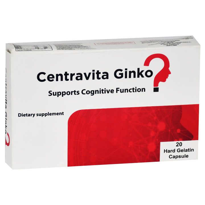 Centravita Ginko 20 Hard Gelatin capsules image number 0