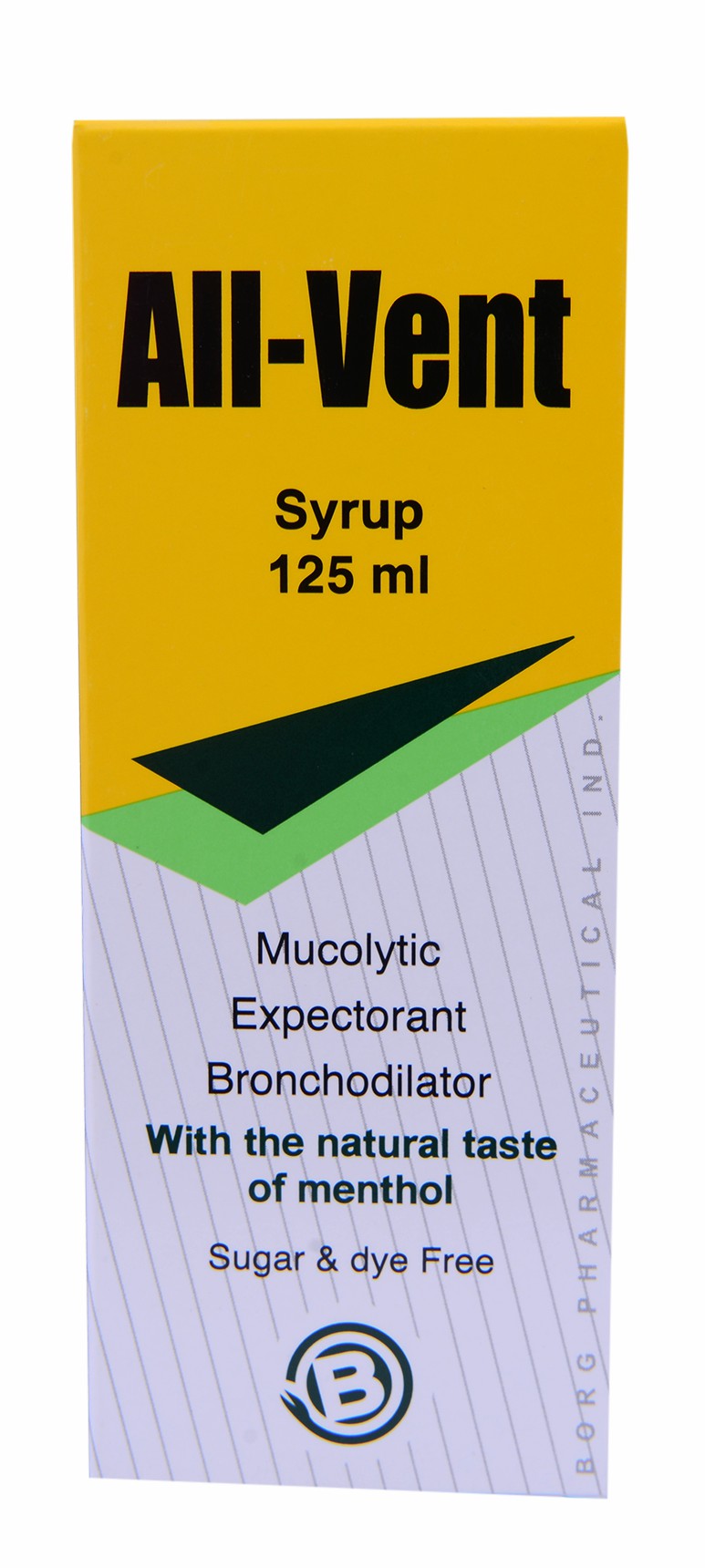 All Vent (Sugar Free) Syrup 125ml image number 0