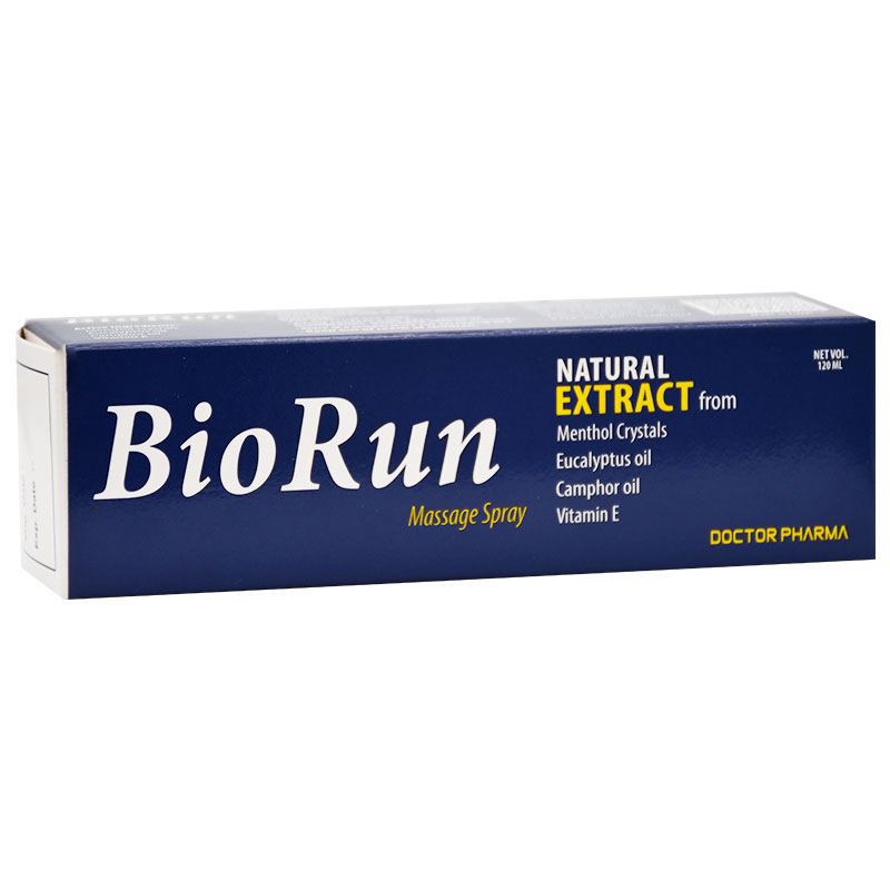 Biorun Massage Spray 120ml image number 0
