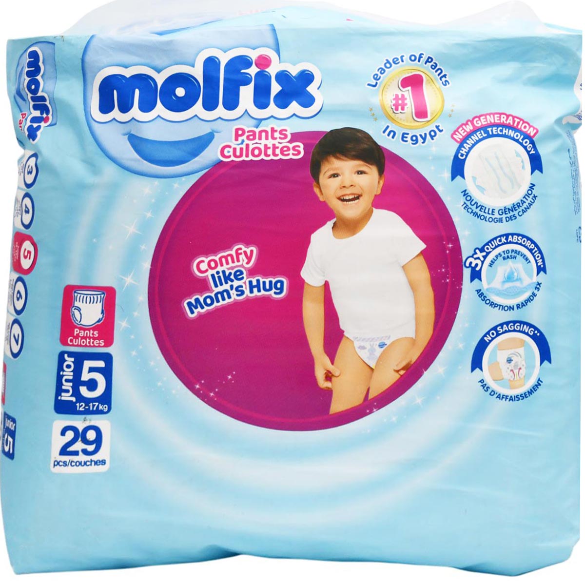 Molfix Pants (5) Junior 12&ndash;17kg 29 Pieces image number 0