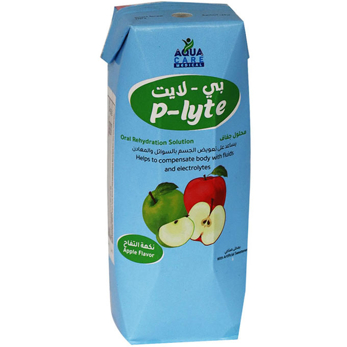 P Lyte 240ml Oral Rehydration Solution Apple Flavor image number 0