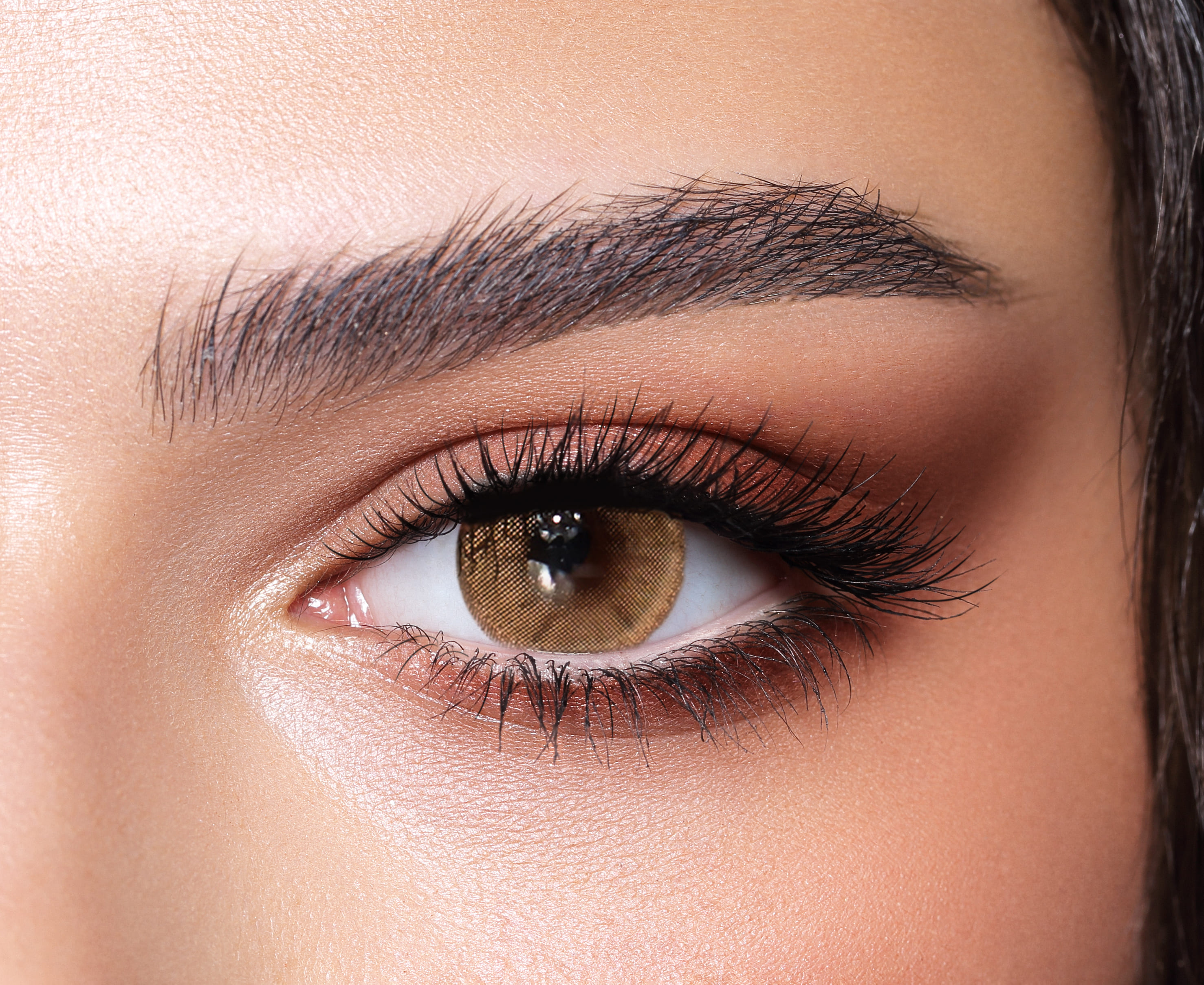 Bella One Day Color Contact Lenses Hazel Beige image number 0