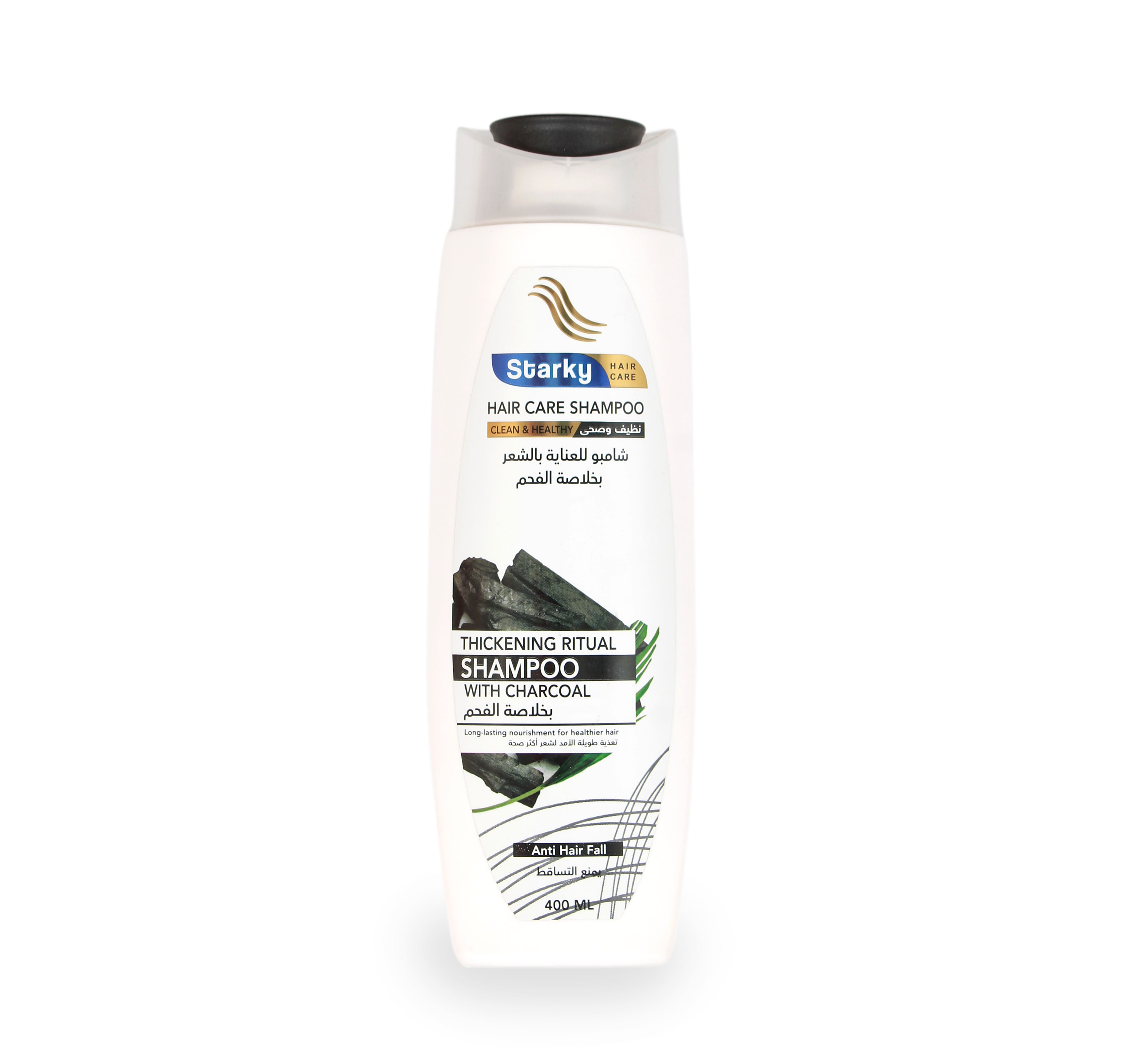 Starky Anti-Hair Fall with Charcoal Shampoo 400ml image number 0