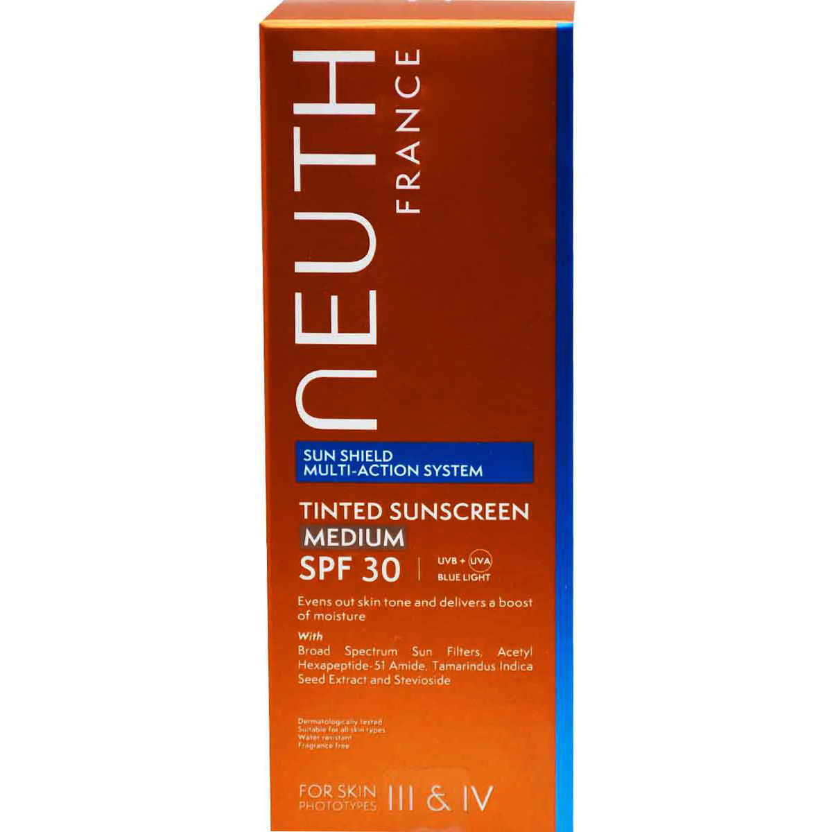 Neuth Tinted Sun Screen SPF(30) Medium Cream 50ml image number 0