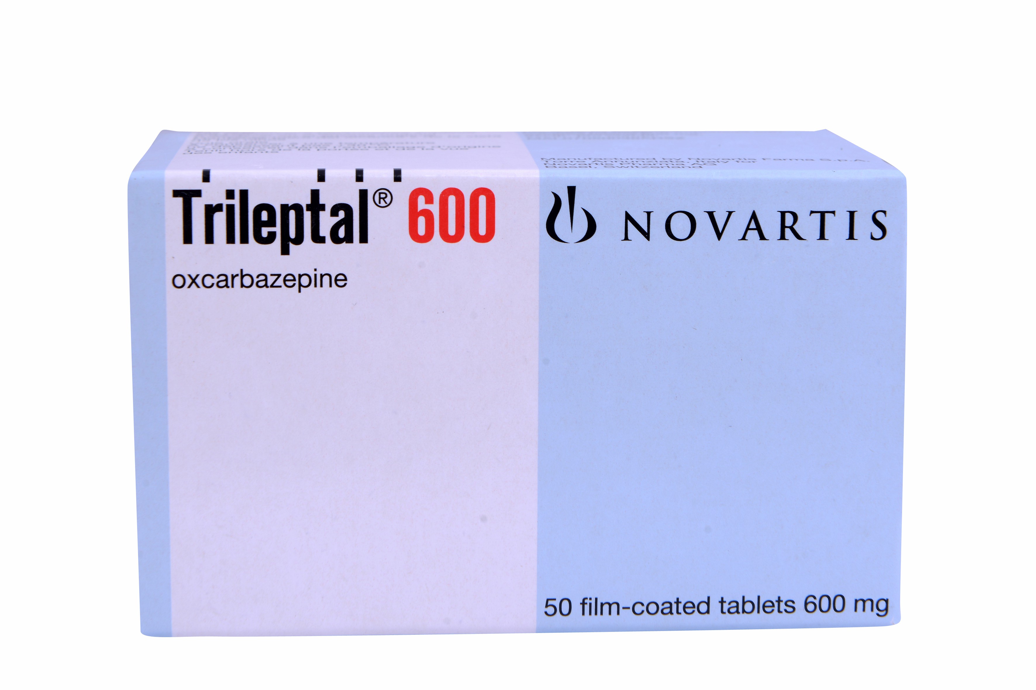 Trileptal 600mg 50 Tablets image number 0