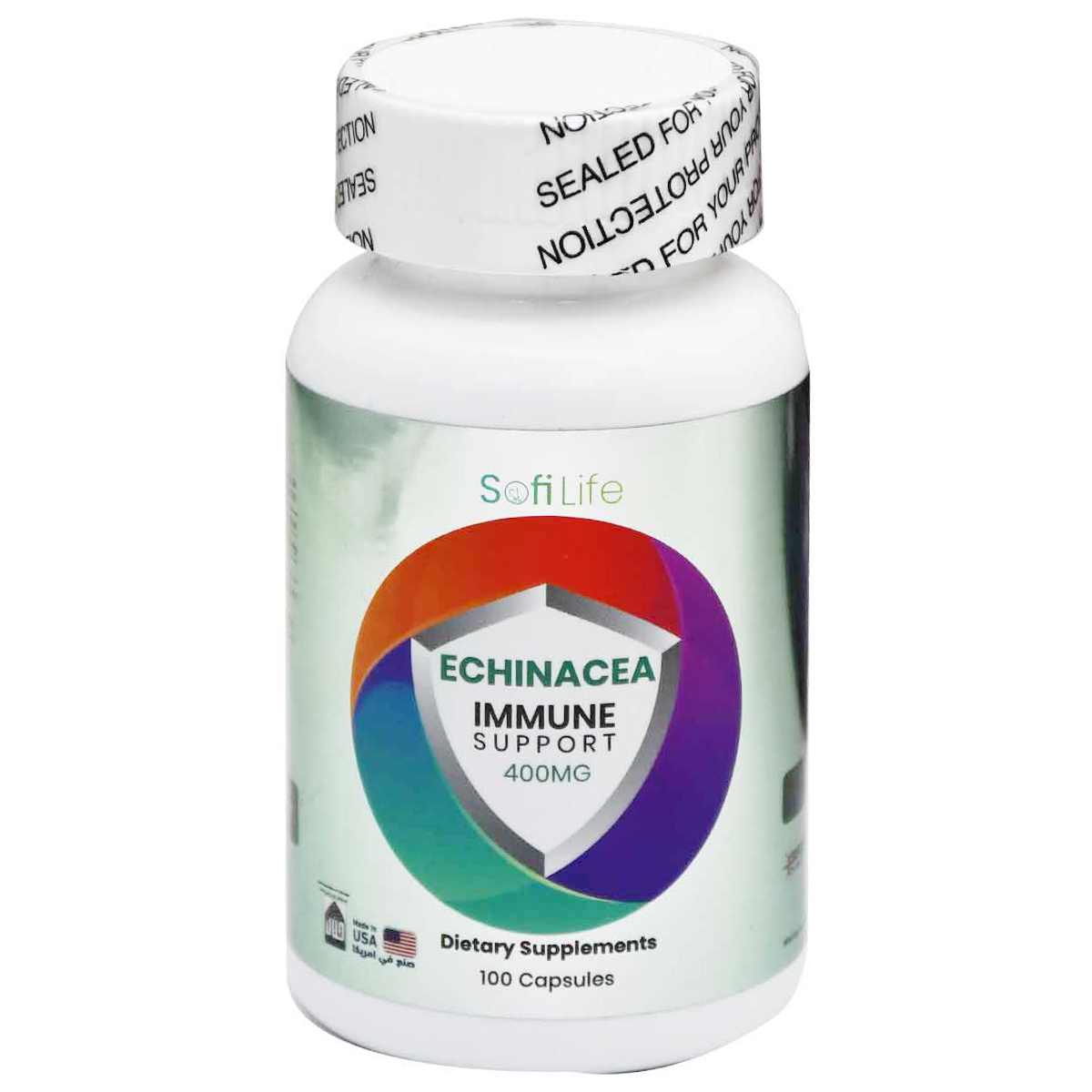 Sofi Life Echinacea Immune 400 mg 100 Capsules image number 0