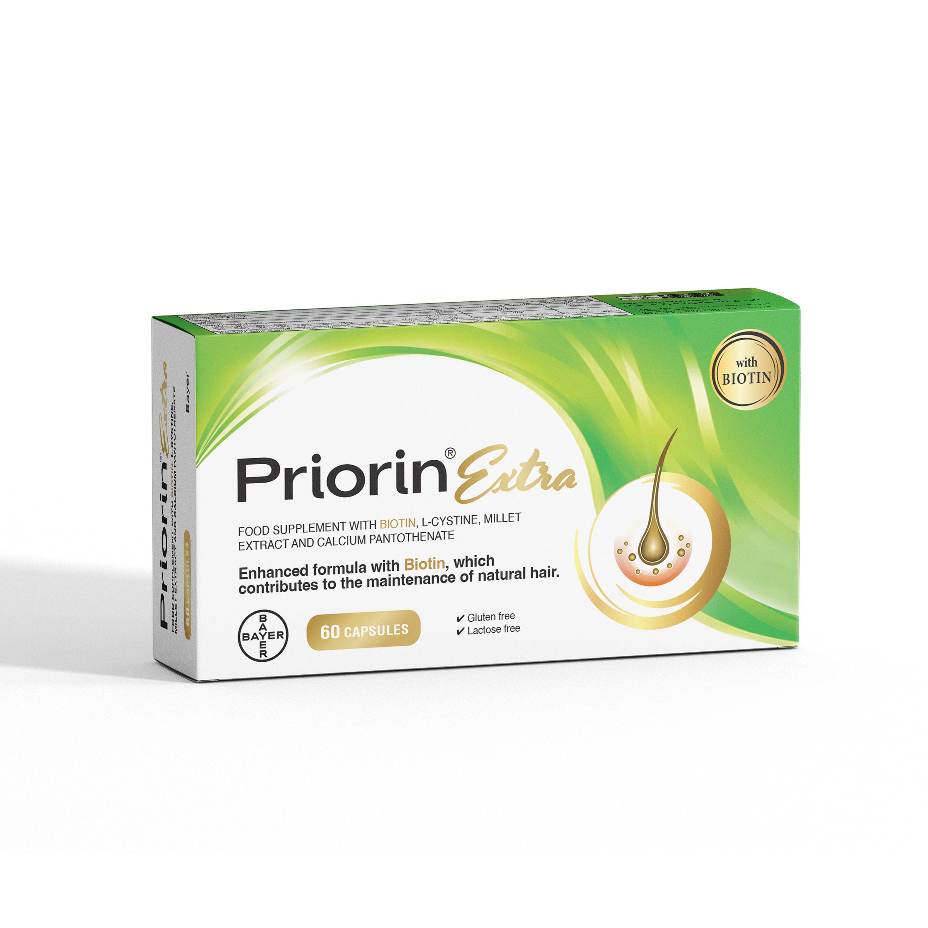 Priorin Extra Hair Strengthening Supplement  60 Capsules image number 0