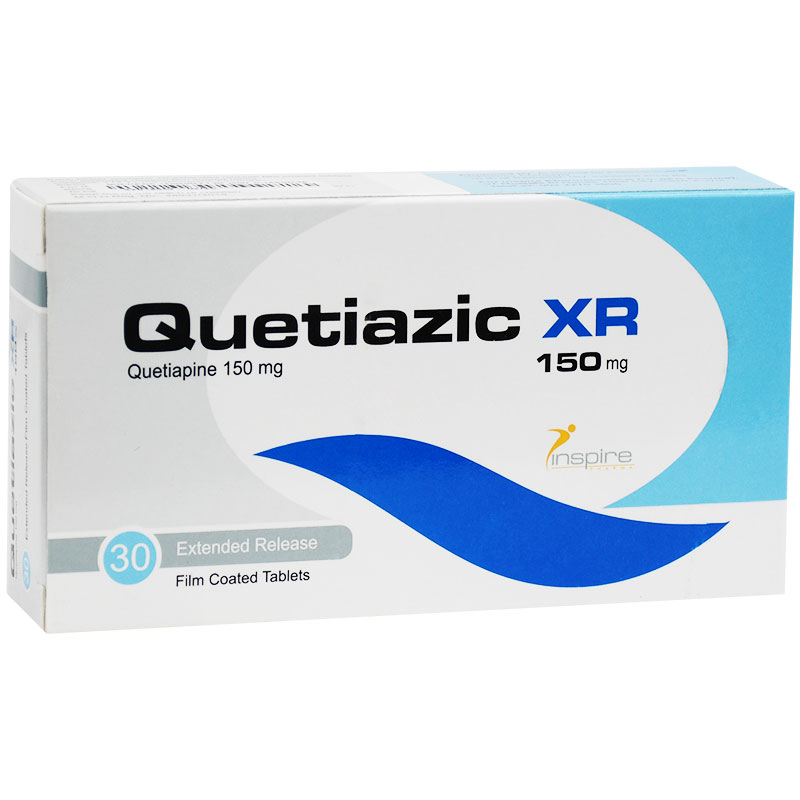 Quetiazic 150mg XR (Extended Release) 30 Film Coated Tablets image number 0