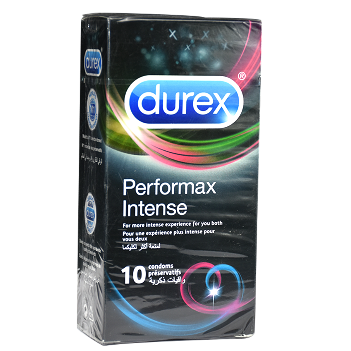 Durex Performax Intense Condoms 10pcs image number 0
