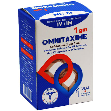 Omnitaxime 1gm 1 Vial image number 0