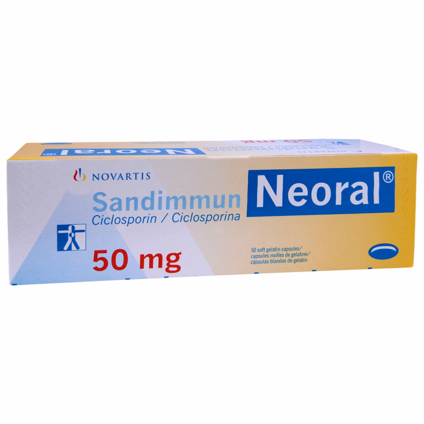 Sandimmun Neoral 50mg 50 Capsules image number 0
