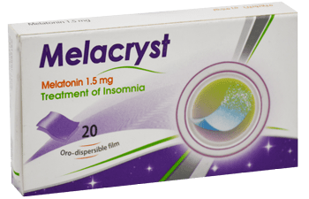 Melacryst 1.5mg 20 Orodispersible Film image number 0
