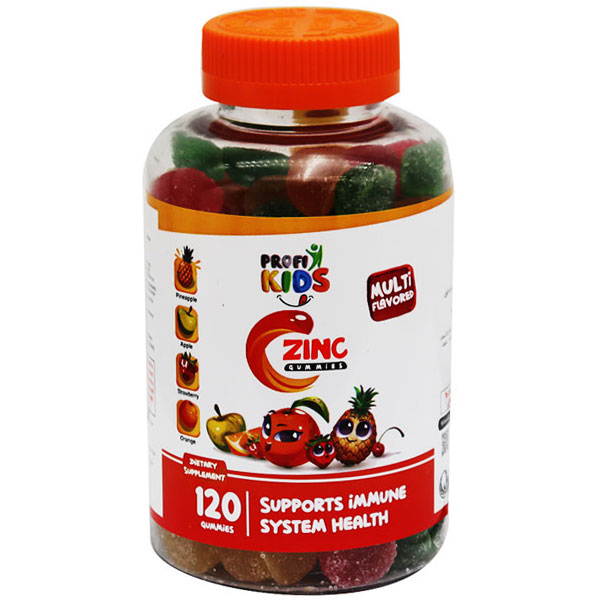 Profikids C Zinc (Multi Flavored Gummies) 120 Gummy image number 0