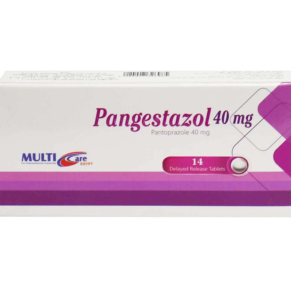 Pangestazol 40 mg 14 Delayed Release Tablets image number 0