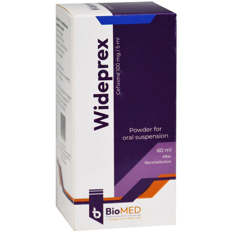Wideprex 100mg/5ml Suspension 60ml image number 0