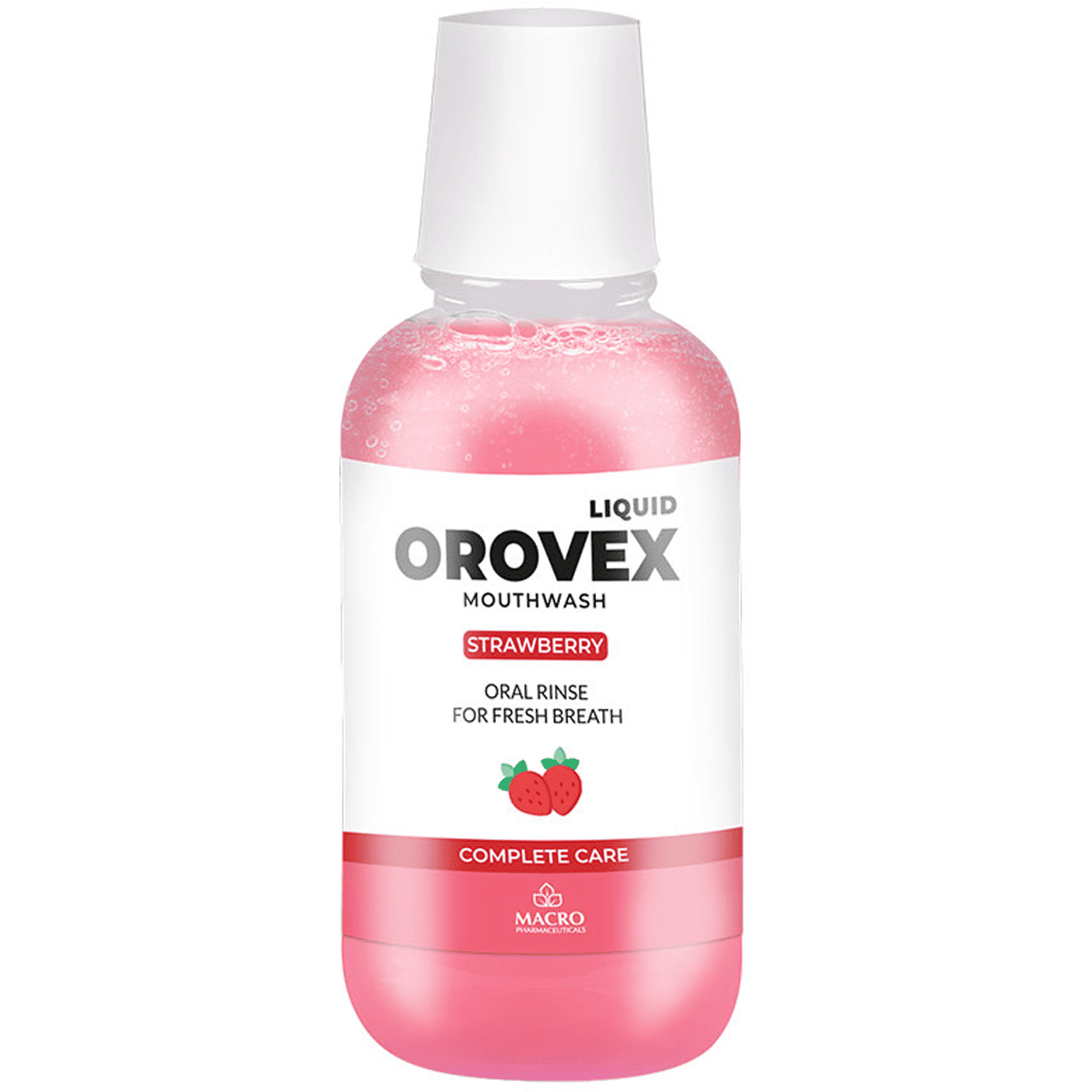 Orovex (Red/Strawberry) 200ml + 50ml Free Mouthwash image number 0
