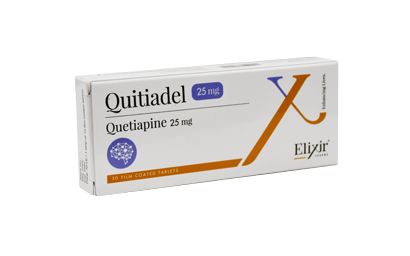 Quitiadel 25mg 30 Film Coated Tablets image number 0