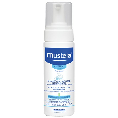 Mustela Baby Foam Shampoo New Borns 150ml image number 0