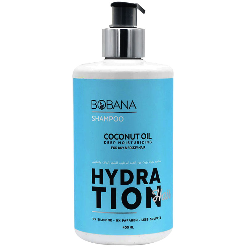 Bobana Hydration Hair Coconut Oil Shampoo 400ml image number 0