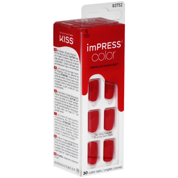 Kiss Impress Color Nails 30 pieces /Kimc013C image number 0