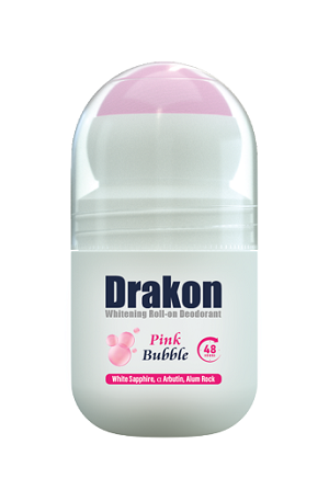Drakon Whitening Pink Bubble Deo Roll On For Women 2*50ml (Offer Pack) image number 0