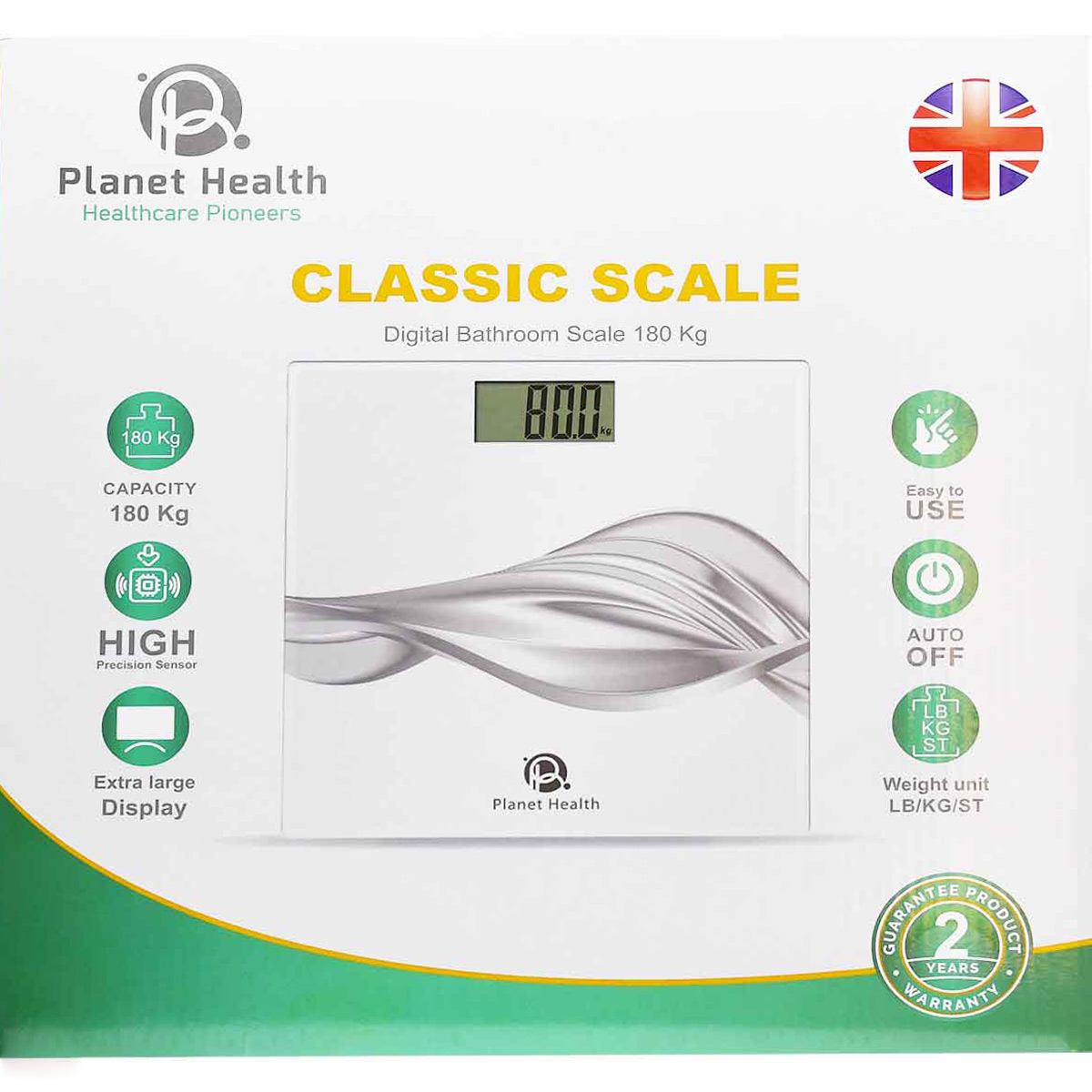 Planet Health Classic Scale 180 Kg/AXD-SC605 image number 0