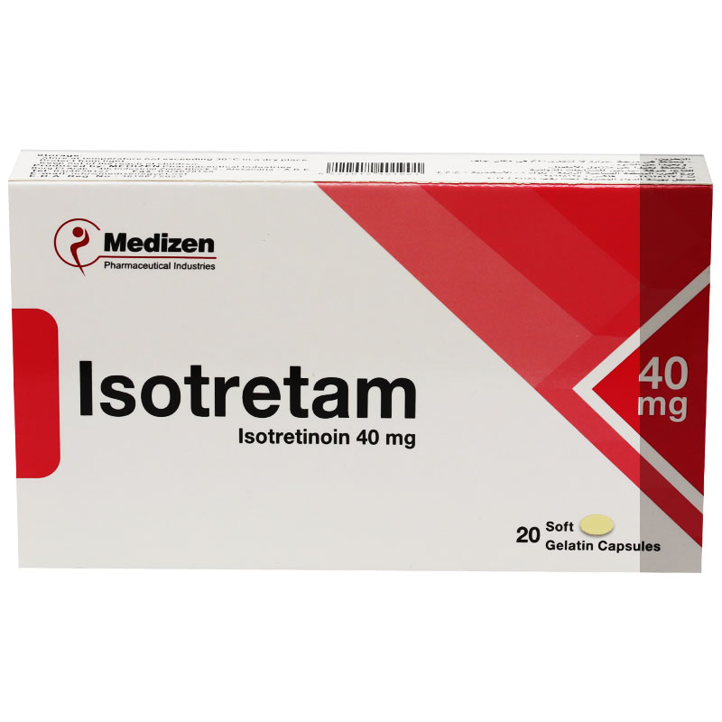 Isotretam 40 mg 20 Soft Gelatin Capsules image number 0