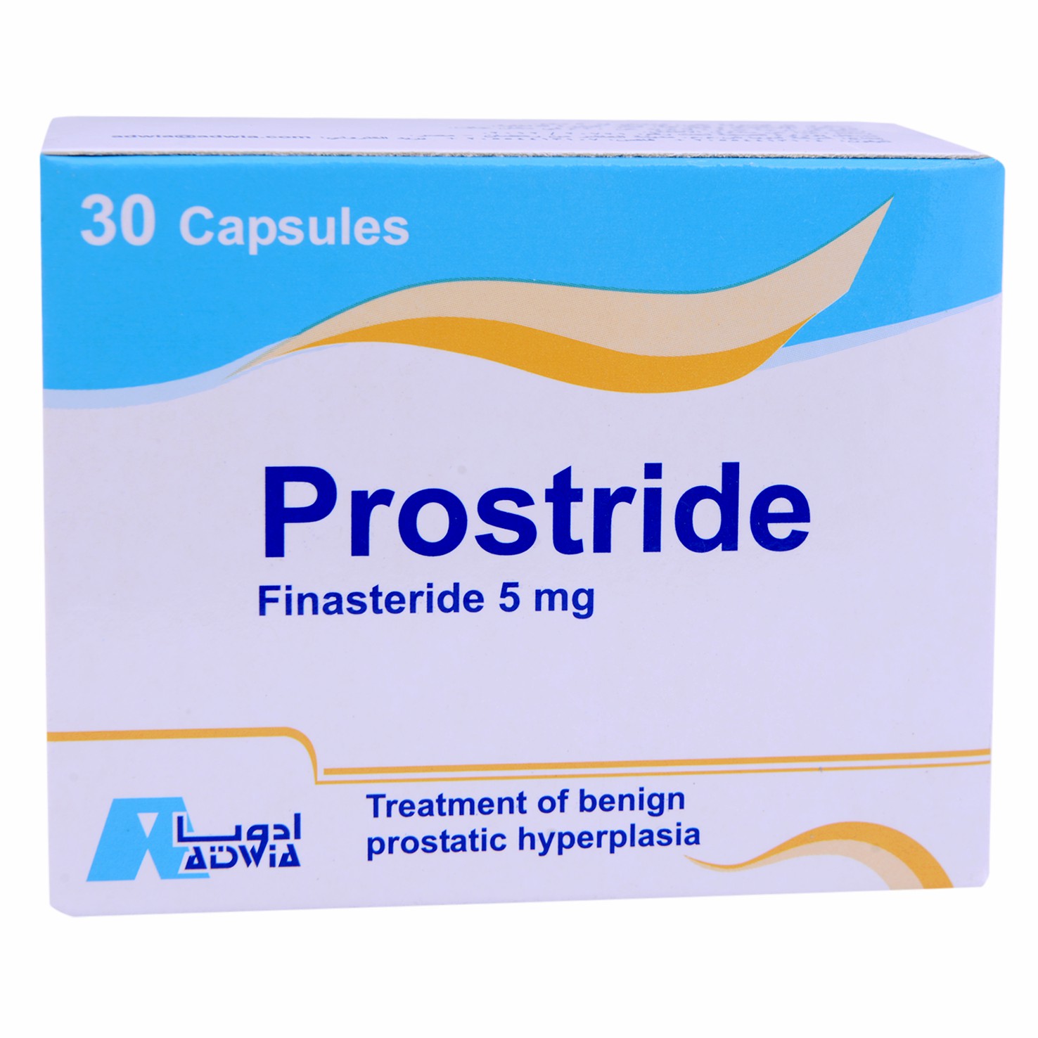 Prostride 5mg 30 Capsules image number 0