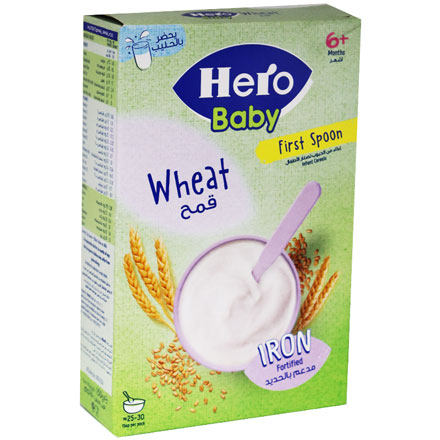 Hero Baby Wheat Cereal (6 Months+) 150 gm image number 0