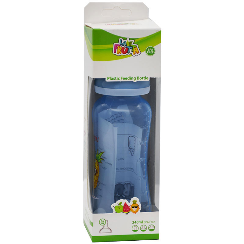 La Frutta Plastic Feeding Bottle (0+ Months) 240ml/22047 image number 0