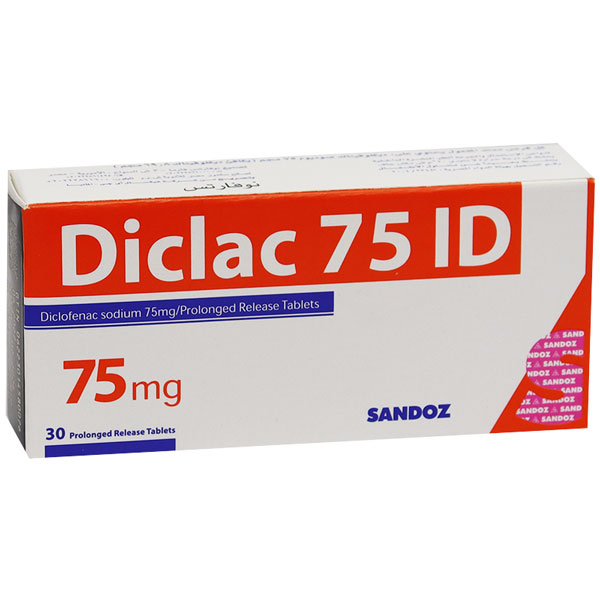 Diclac 75mg ID 30 Tablets image number 0
