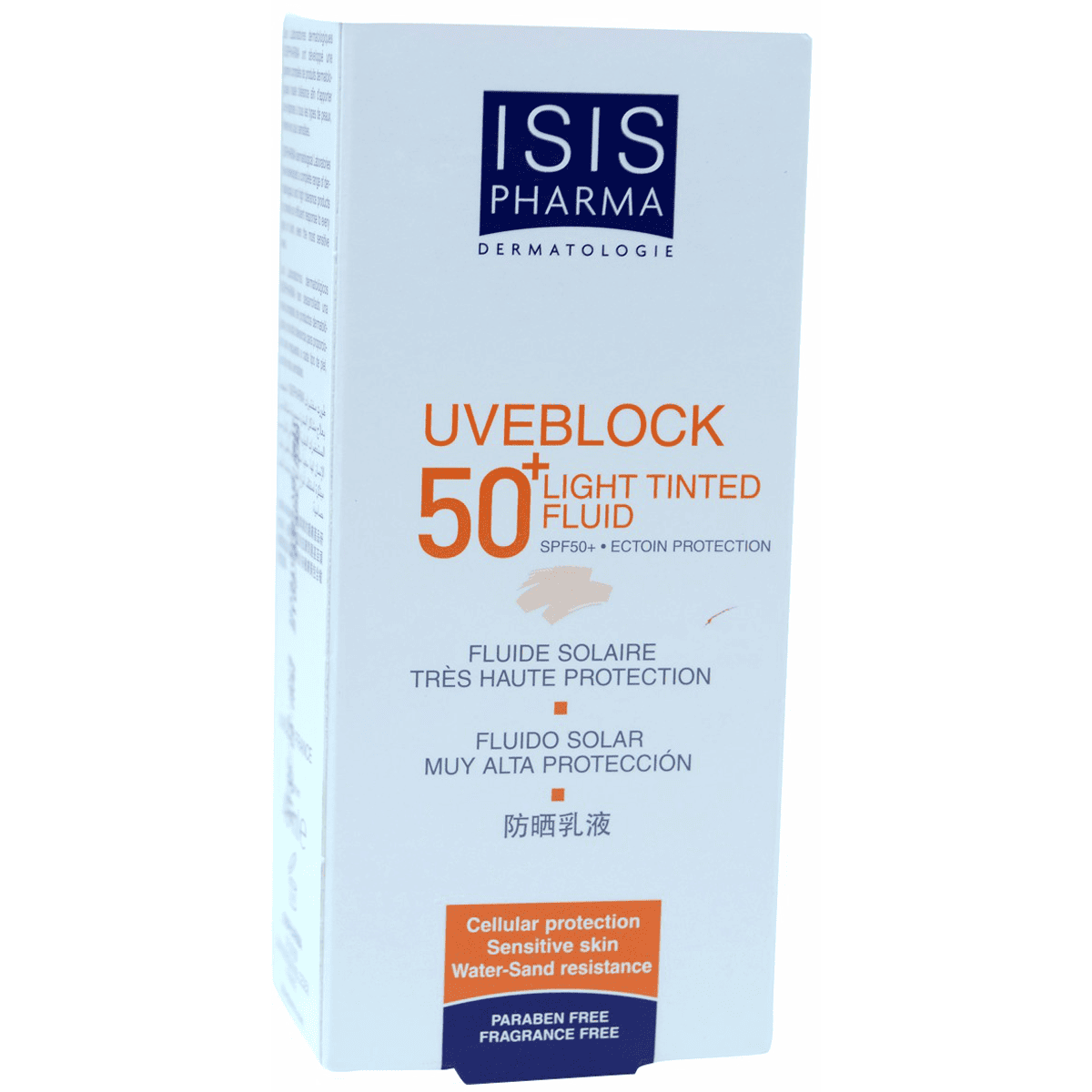 Isis Uve Block (SPF50 +) Tinted Fluid 40ml image number 0