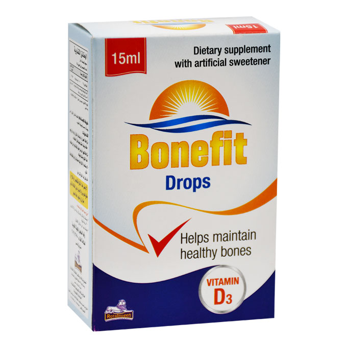 Bonefit 10000 IU Vitamin D3 Drops 15ml image number 0