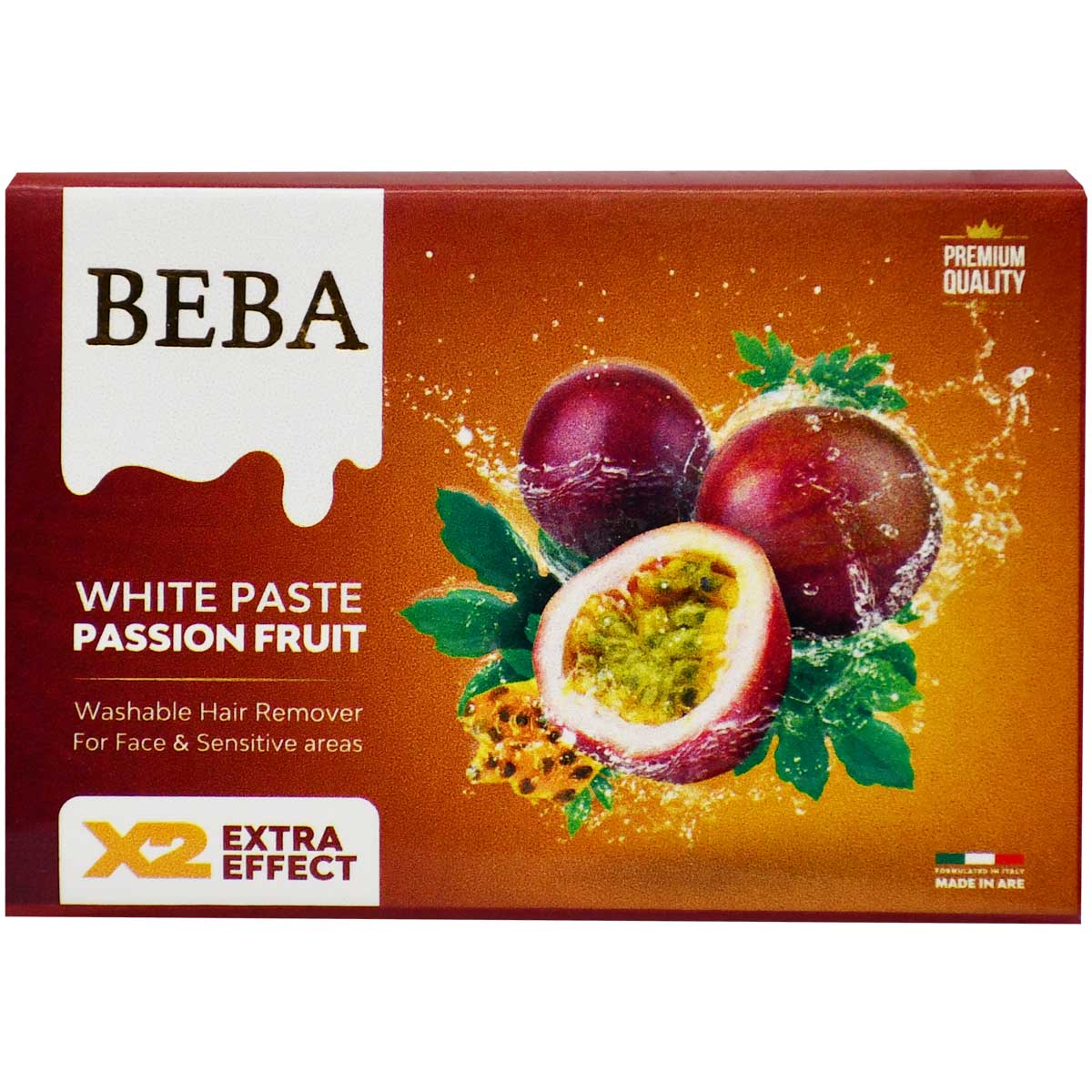Beba Passion Fruit White Paste Hair Remover 100gm image number 0